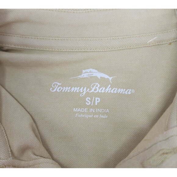 Tommy Bahama Travertine Mens Polo Shirt Men Size Small Cotton Polyester $99 - Picture 3 of 10